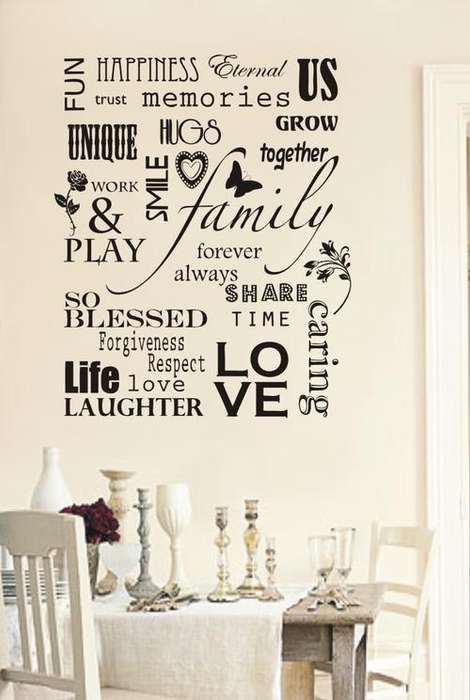 VINYL DECAL-FAMILY LOVE BLACK