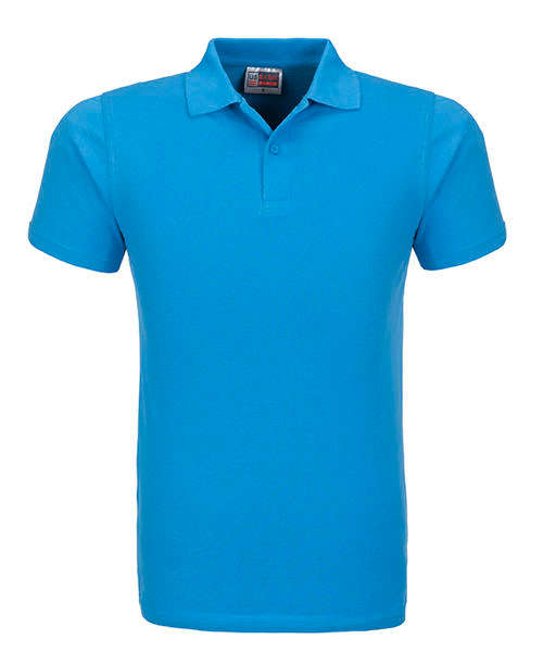 US BASIC - Economy Golf Shirt - MEN - Light Blue