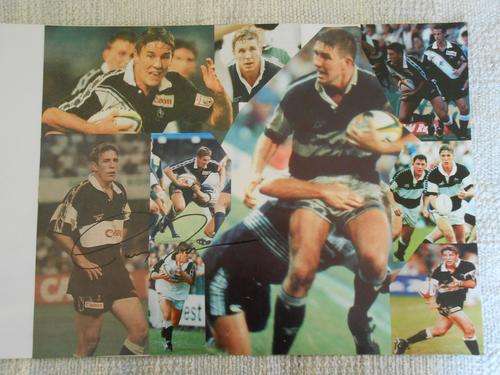 SIGNED COLLAGE OF GARY TEICHMANN