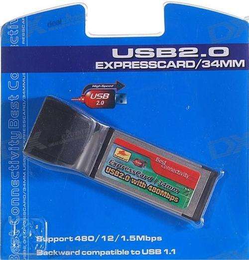 USB2.0 Expresscard/34mm - 4 PORT