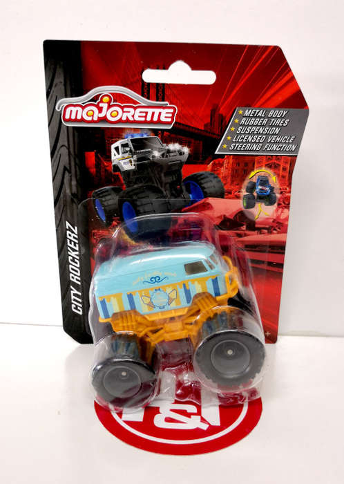 Majorette City Rockerz VW Bus Monster Truck