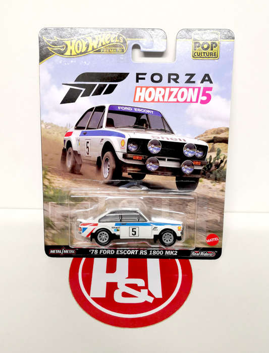 2024 Hot Wheels `Pop Culture` Forza Horizon 5 - `78 Ford Escort RS1800 MK2
