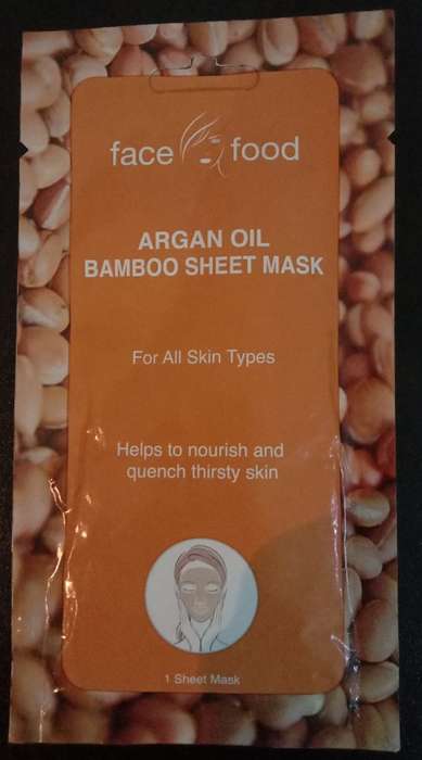Argan Oil Bamboo SHEET Mask