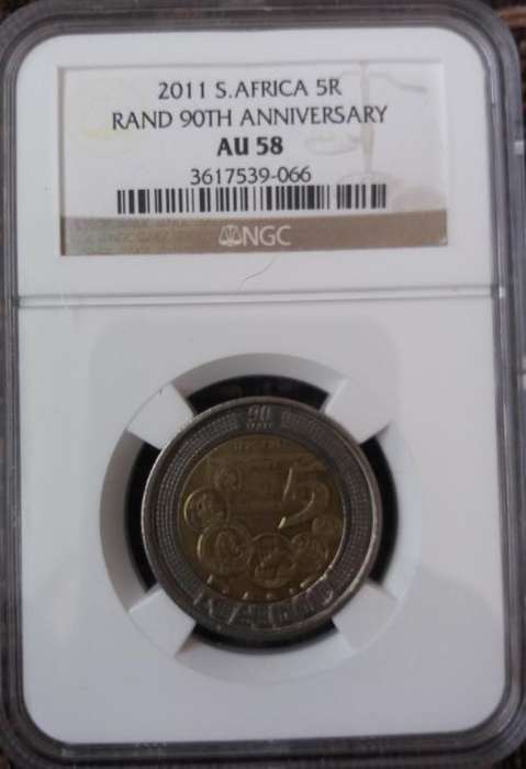2011 SARB AU 58 NGC GRADED!!!