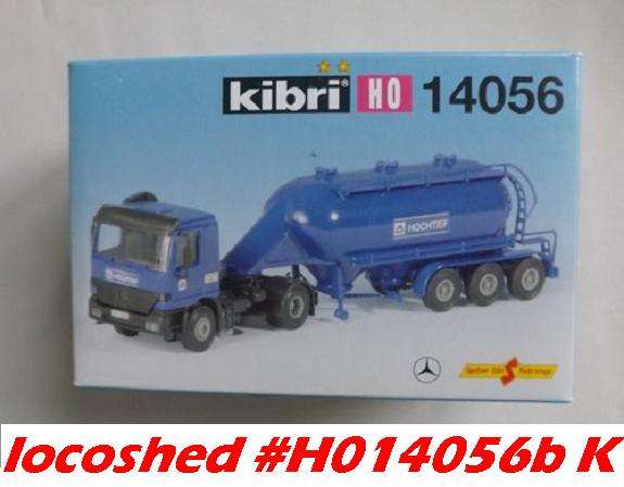 Mercedes 5-axle articulated Cement Silo Truck H01/87 Kibri 14056 NEW assy KIT  #9330 Kibri
