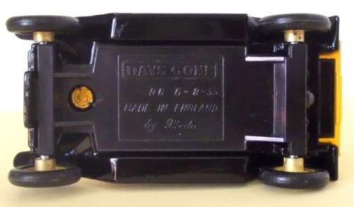 Ford T Van 1920 Reckitt+Sons ZEBRA pre-owned unboxed unplayed no wear superb conditn  MB.DG.Zebra