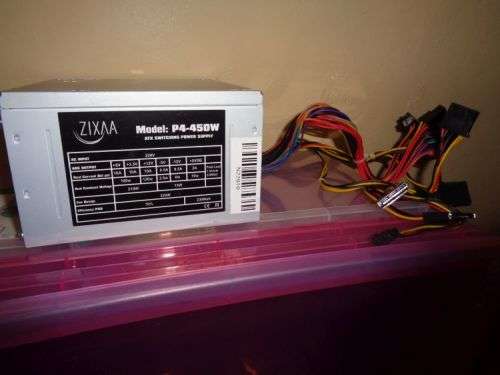 ZIXA P4 450W ATX switching power supply