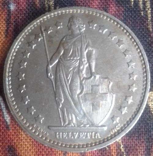 1 Franc 1968 Coin