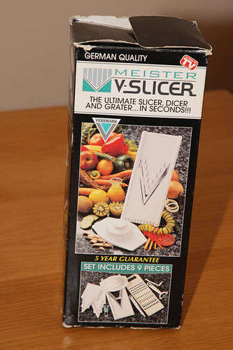 Verimark V-Slicer Meister - the ultimate slicer, dicer and grater in seconds - 6 pieces