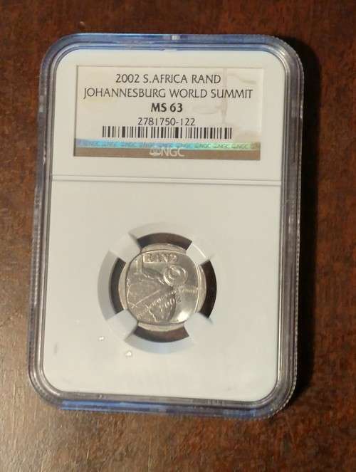 WORLD SUMMIT R1 Commemorative Coin - NGC Graded MS63