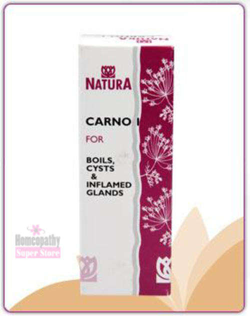 Carno 2 Drops (Natura) - Chronic Acne, Eczema, Pimples, Boils, Localized Inflamm & Varicose Ulcers