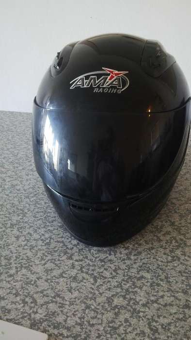 Black AMA Racing Helmet