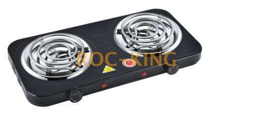 Electric double stove