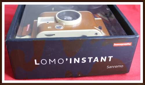 Lomo'Instant Camera (Sanremo Edition), as per Photo.