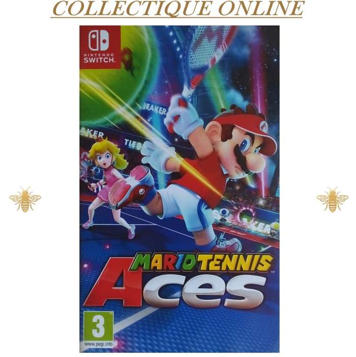 NINTENDO SWICH :  MARIO TENNIS ACES : ISSUE 2018 : . As Per Photo.