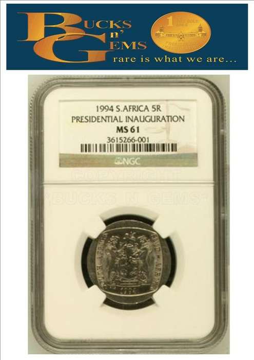 3 available*MS61* RARE -- 1994 INAUGURATION  R5 COIN MS61 -NGC RARE MINT GRADE