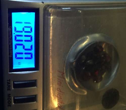 1cts NATURAL SPESSARTITE RED GARNET "RED" OVAL CUTS MIXED SIZES - bid per 1ct - 10cts available