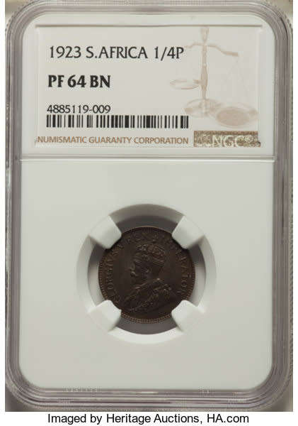 1923 SHORT PROOF SET 8 COIN- PF62 to PF65 * ORIGINAL BOX - NGC GRADE- HERNS VALUE R9100 & MINTG 1120