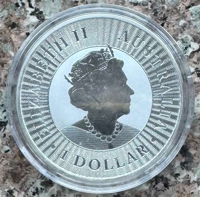 1oz SILVER AUSTRALIAN KANGAROO - 1 DOLLAR 1oz FINE SILVER COIN 999.9 - MIX DATES 5 AVAILABLE