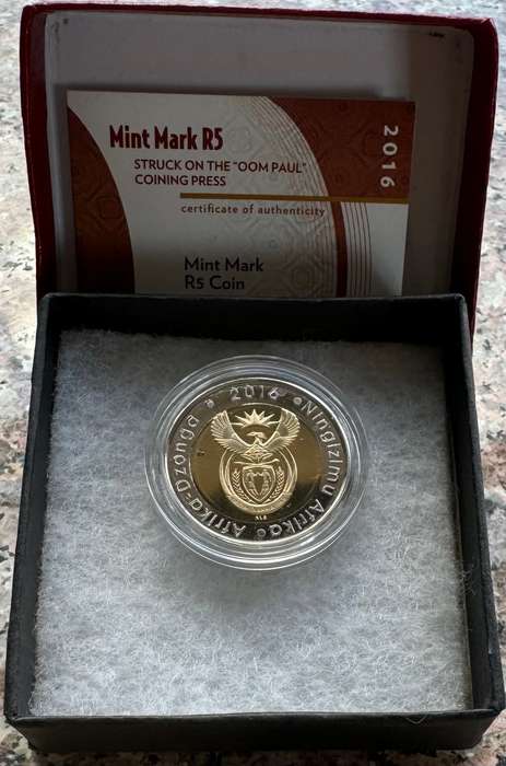 2016 RSA OOM PAUL R5 - IN SAMINT BOX AND CERTIFICATE