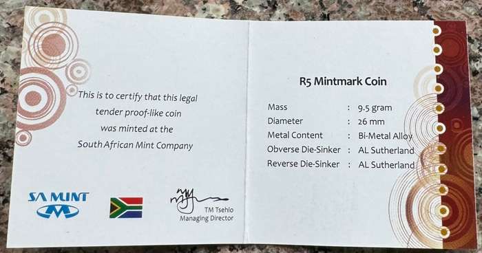 2013 RSA OOM PAUL R5 - IN SAMINT BOX AND CERTIFICATE - 499 MINTED
