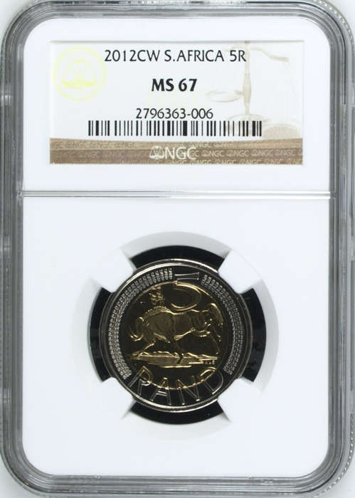 2012 RSA OOM PAUL R5 - MS67 - NGC GRADED