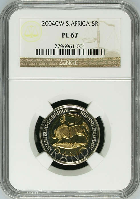 2004 RSA OOM PAUL R5 - PL67 - NGC GRADED