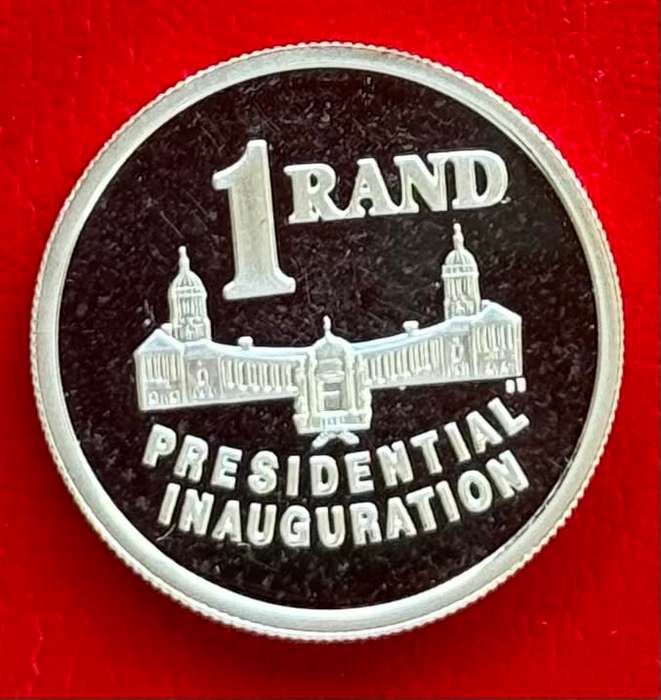 1994 SILVER RAND - INNAUGURATION- PROOF