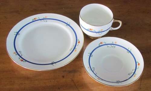 PARAGON English Fine Bone China TEA Trio Registered No. 717595 UNUSUAL & Exquisite!!!!