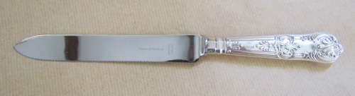 WEDDING CAKE KNIFE=STERLING SILVER HANDLE=BOXED=VINERS of SHEFFIELD=England=AS NEW & STUNNING!!!!!!!