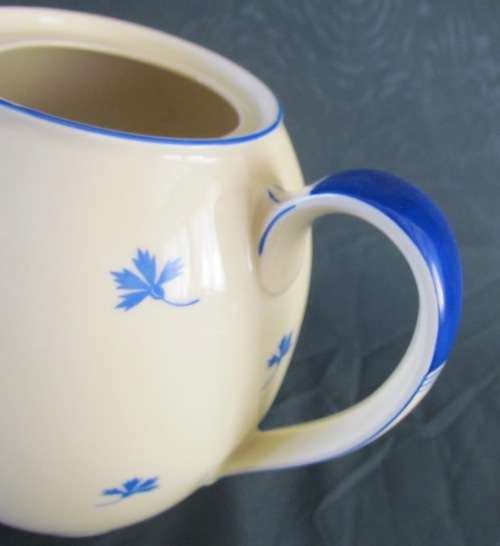 COFFEE or HOT WATER POT EAMAG PORCELAIN Schönwald GERMANY BLUE & WHITE Really Stunning & Scarce!!!