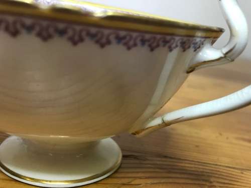 ROYAL WORCESTER=DATES to 1900=TEA TRIO=RARE=119 YEARS OLD!!=2411 PATTERN=FLORAL=FLOWERS=STUNNING!!=F