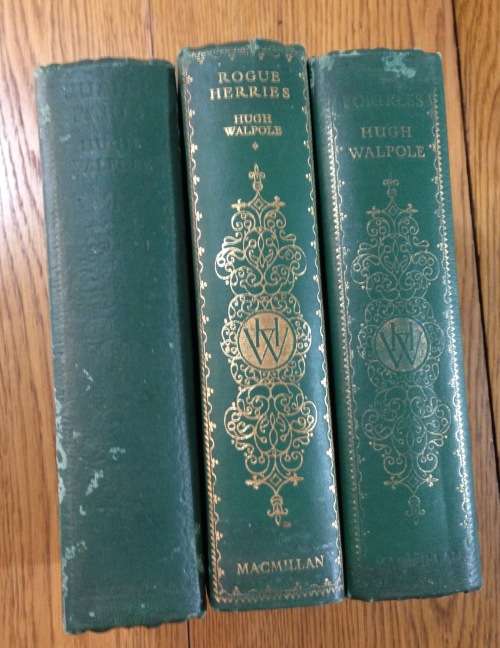 HUGH WALPOLE THE FORTRESS ROGUE HERRIES JUDITH PARIS 1933 MACMILLAN LONDON THE HERRIES CHRONICLES..
