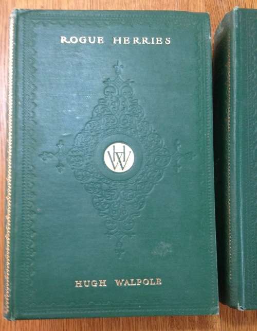 HUGH WALPOLE THE FORTRESS ROGUE HERRIES JUDITH PARIS 1933 MACMILLAN LONDON THE HERRIES CHRONICLES..