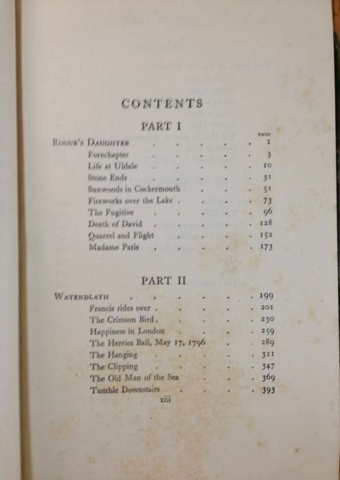 HUGH WALPOLE THE FORTRESS ROGUE HERRIES JUDITH PARIS 1933 MACMILLAN LONDON THE HERRIES CHRONICLES..