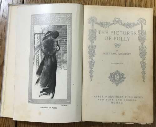 The Pictures of Polly Mary King Courtney 1st Edition Hardcover 1912.