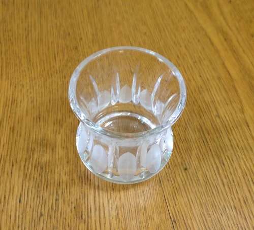 ROYAL DOULTON CRYSTAL VASE SMALL PERFECT!!! ORIGINAL BOX stunning gift!!! FLOWERS