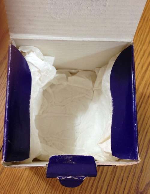 ROYAL DOULTON CRYSTAL VASE SMALL PERFECT!!! ORIGINAL BOX stunning gift!!! FLOWERS