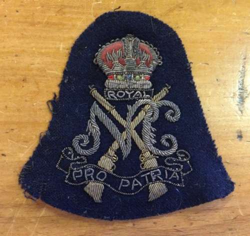 ROYAL NATAL CARBINEERS PRO PATRIA BLAZER BADGE MOUNTED RIFLES SADF SANDF.
