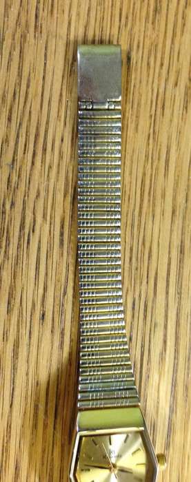 WATCH RICARDO LADIES Wristwatch QUARTZ STAINLESS STEEL GOLD PLATED? JAPAN MOVT.