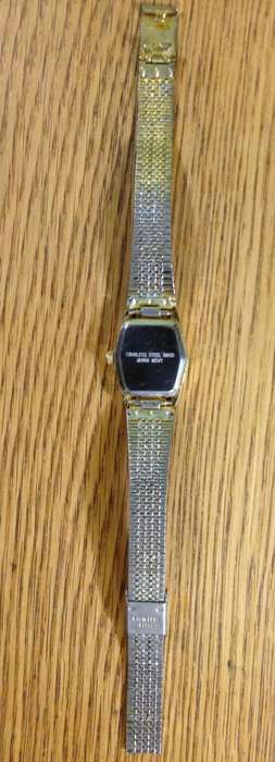 WATCH RICARDO LADIES Wristwatch QUARTZ STAINLESS STEEL GOLD PLATED? JAPAN MOVT.