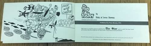 FLIP FOSTER=KEITH and LORNA STEVEN'S=THE STAR=PUBLISHER=PETER BROWN=1972=SCARCE!!!=GNOMES=CARS=BRAAI