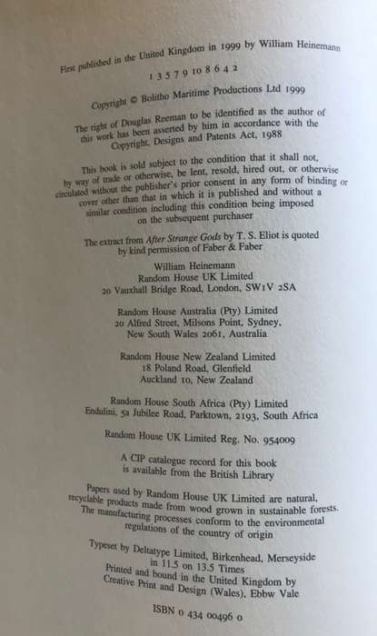 DUST ON THE SEA DOUGLAS FREEMAN THE ROYAL MARINE COMMANDO BLACKWOOD FAMILY SAGA 1999 NAVY FICTION.