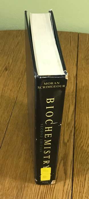 BIOCHEMISTRY 2nd EDITION MORAN SCRIMGEOUR HORTON OCHS RAWN 1994 SCIENCE NEIL PATTERSON PUBLISHERS.