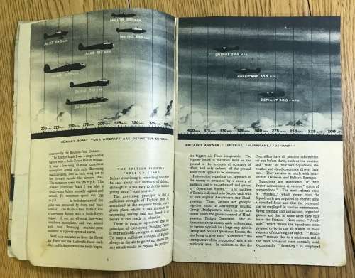 BATTLE of BRITAIN AUGUST-OCTOBER 1940 BOOKLET WW2 WWII WORLD WAR TWO WINSTON CHURCHILL
