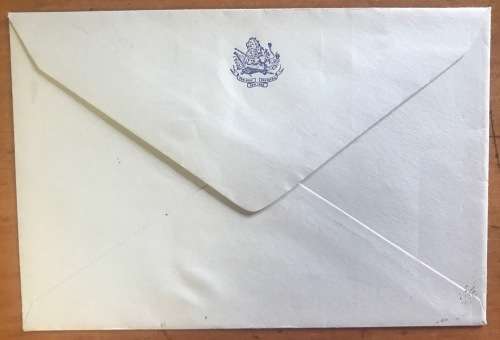 RHODESIA POLICE MAIL OFFICIAL FREE COMMISSIONER B.S.A. (BRITISH SOUTH AFRICA) POLICE CAUSEWAY