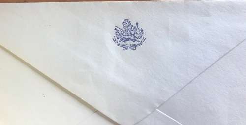 RHODESIA POLICE MAIL OFFICIAL FREE COMMISSIONER B.S.A. (BRITISH SOUTH AFRICA) POLICE CAUSEWAY