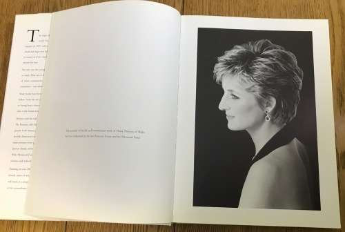 DIANA THE PORTRAIT Forward NELSON MANDELA Author ROSALIND COWARD 2004 1st Edition AMAZING LARGE BOOK