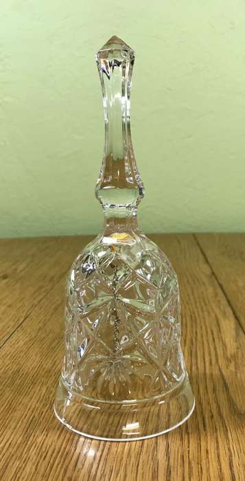 CRYSTAL TABLE BELL - Please read description.........
