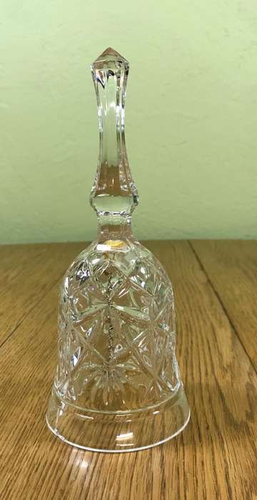 CRYSTAL TABLE BELL - Please read description.........